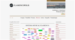 Desktop Screenshot of flamencopolis.com
